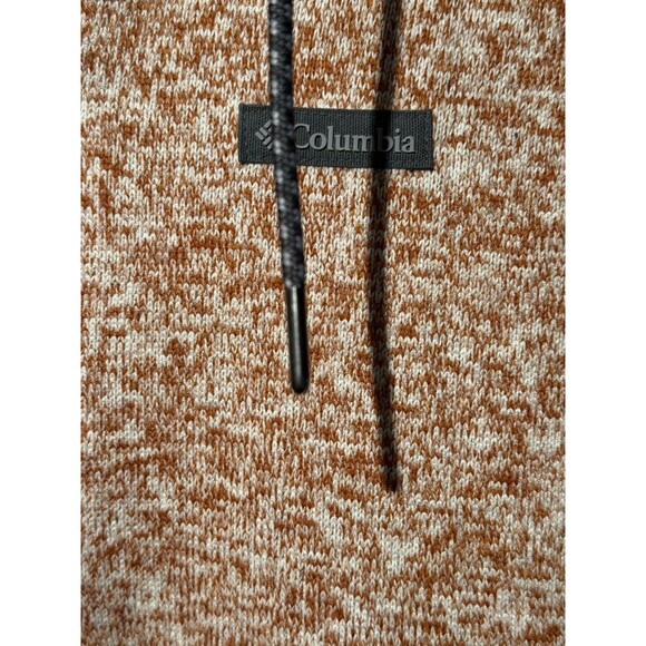 NEW! COLUMBIA - SWEATER WEATHER HOODED PULLOVER WARM COPPER SWEATER HALF ZIP - S - Picture 3 of 14
